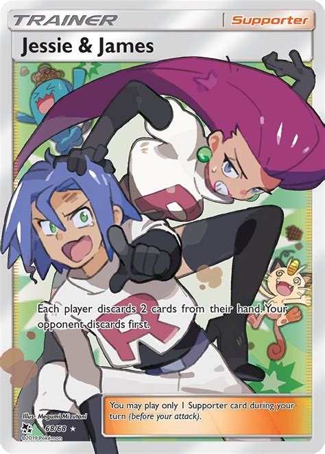 Jessie & James (Full Art) - Hidden Fates - Pokemon