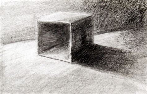 Cube Shadow Drawing at PaintingValley.com | Explore collection of Cube Shadow Drawing