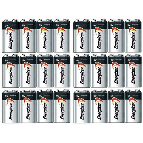 Energizer Max Alkaline 9 Volt, 24 Pack - Walmart.com - Walmart.com