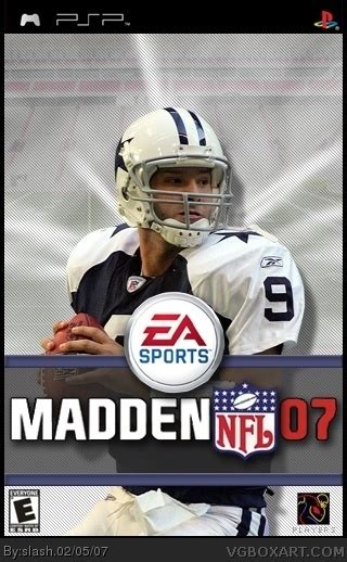 Madden NFL 07 PSP Box Art Cover by slash