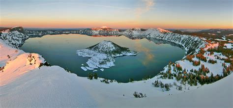 Crater Lake Winter Camping