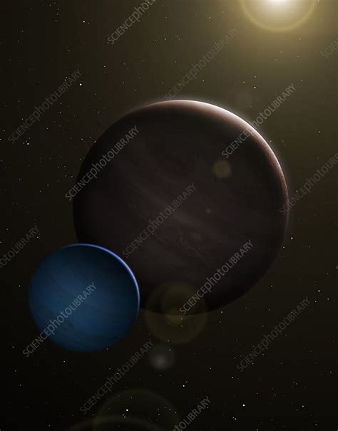 Kepler 1625b Exomoon, illustration - Stock Image - F022/8924 - Science ...