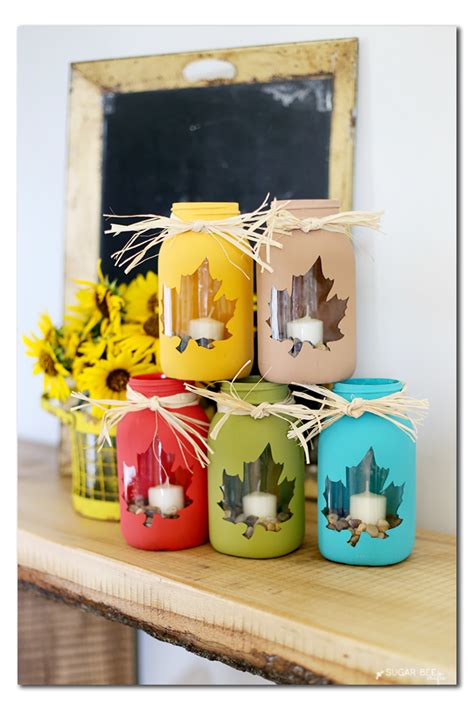 11+ Fall Mason Jar Craft - AriahSiona