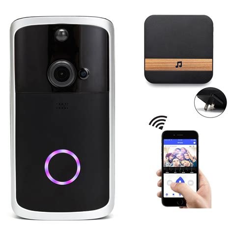 YouLoveIt Smart WiFi Doorbell, Video Doorbell WiFi Smart Wireless ...