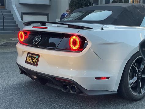 Poll: Does This S550 Mustang With Ford GT Style Taillights Look Good?