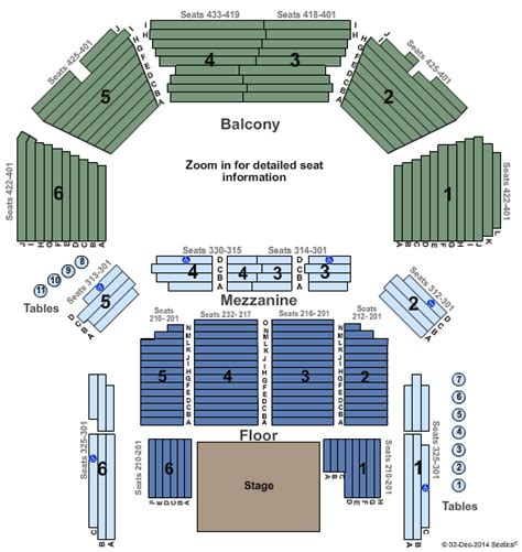 Thalia Mara Hall Seating Chart 2022