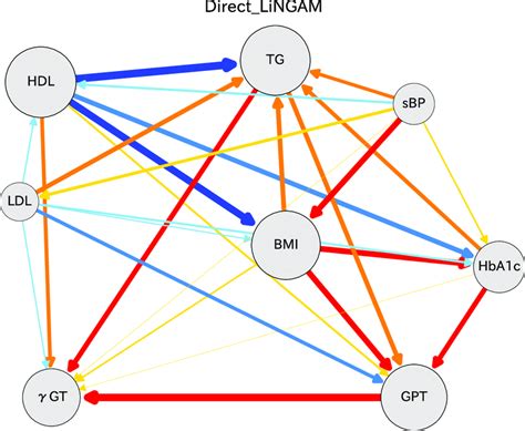 Causal diagram for women in their 70s. This figure uses 8 indices ...