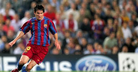 Lionel Messi Barcelona Debut