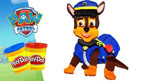 PAW PATROL Play Doh Puzzle Video for Kids | Play Paw Pups Chase Playdough Composition - YouTube