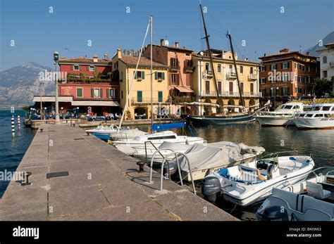 malcesine, lake garda, italy Stock Photo - Alamy