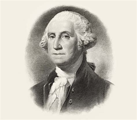 George Washington Engraved Presidential Portrait - Large | US Mint