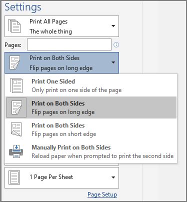 Should I Flip on Long Edge or Short Edge in Both-Side Printing?