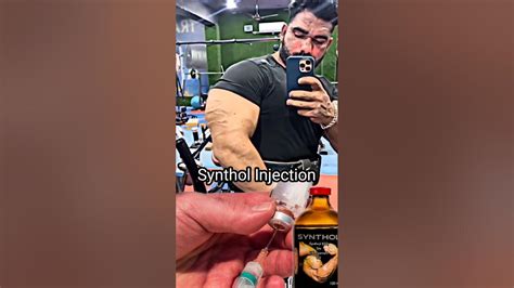 Indian Synthol Man | Bigger Biceps After Using Synthol Injection - YouTube