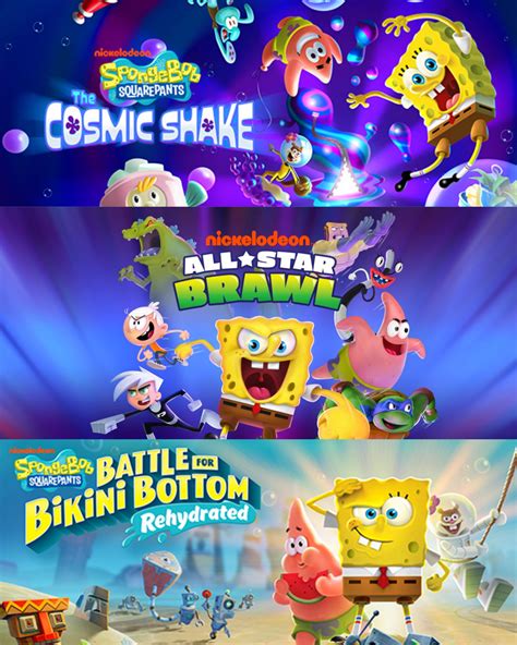 We are witnessing the Nickelodeon games resurgence and I am HERE FOR IT!! : r/SpongebobCosmicShake