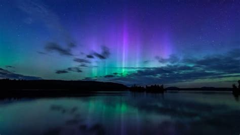 Northern Lights Shine Above Moosehead Lake, Maine, In Five-Hour Time ...