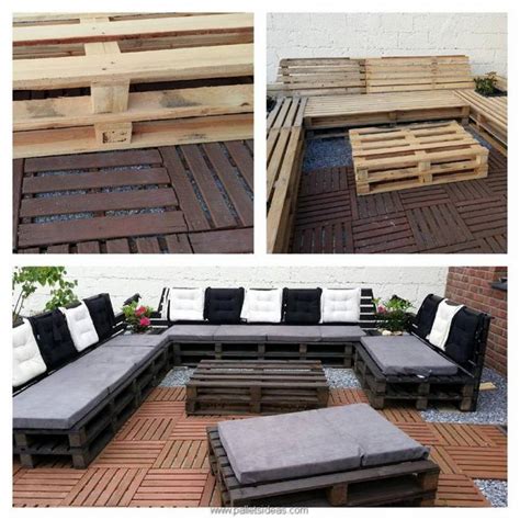 Furniture Ideas with Shipping Pallets | Pallet Ideas