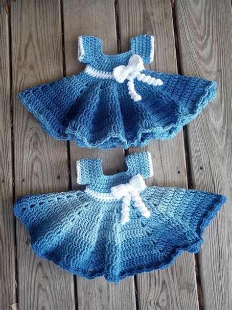 Crochet Preemie Baby Dress Handmade Crochet Preemie Infant | Etsy