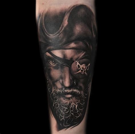 pirate tattoo | Pirate tattoo, Life tattoos, Tattoo artists