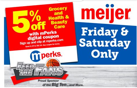 Meijer 2 Day Sale 3/27-3/28! | A Single Coupon