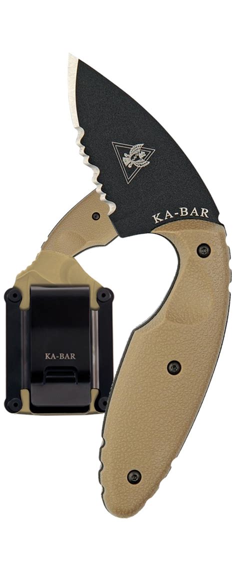 KA-BAR: Original TDI Knife, Half-Serrated