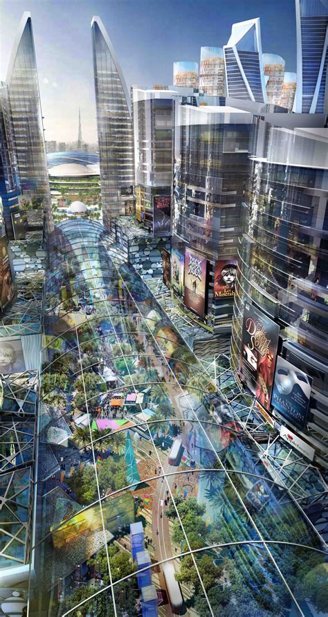 Gallery of Dubai Plans Mall of the World, the First Ever 'Temperature ...