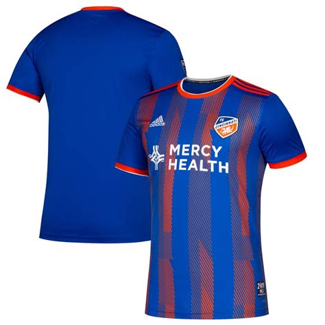 Men's FC Cincinnati adidas Blue 2019 Primary Replica Jersey