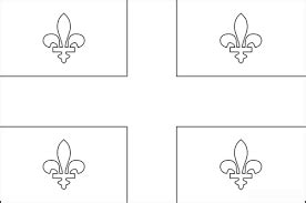 dessin drapeau du québec - Recherche Google | Kids education, Flag, Coloring pictures