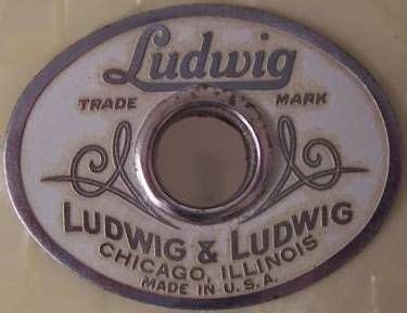 1938 Ludwig and Ludwig badge | Ludwig drums, Vintage drums, Drums