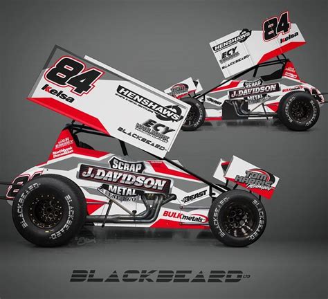 BLACKBEARD DESIGNED | Sprint cars, Sprint car racing, Race cars