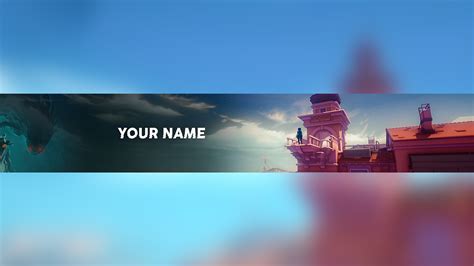 Free Sea of Solitude YouTube Banner Template | 5ergiveaways