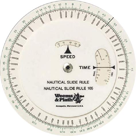 Regla de cálculo náutico Mod. 105 - El Proveedor Naval e Industrial