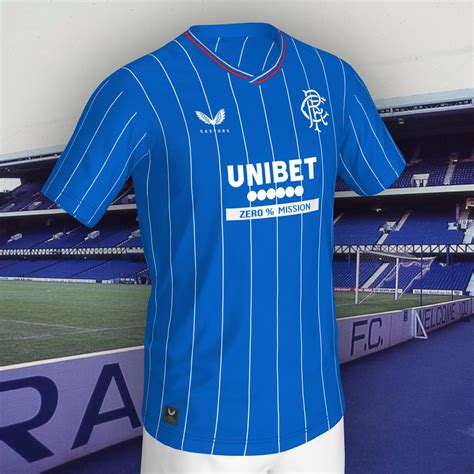 Concept Rangers Kits on Twitter: "Rangers 23/24 Home Kit with pinstripes!"