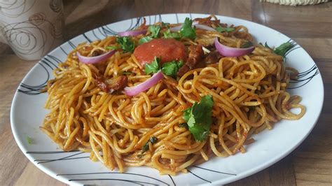 Spaghetti Stir Fry| Pork Chowmein | Nepali Food - YouTube