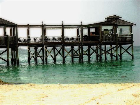 Sandals Resort Nassau Pier Photograph by Luther Fine Art - Fine Art America