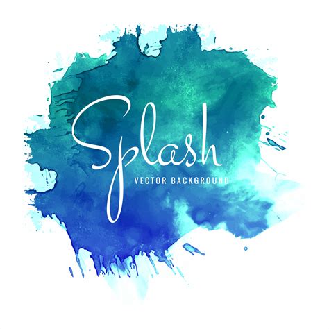 Watercolor Splashes Free Vector Art - (6453 Free Downloads)