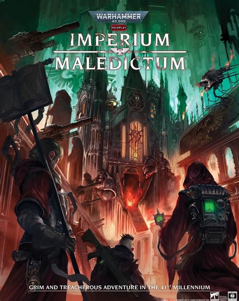 Warhammer 40,000 RPG Imperium Maledictum reveals its cover art - exclusive | Dicebreaker