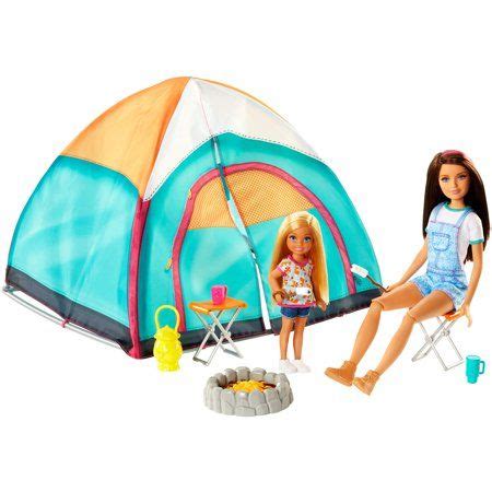 Barbie Camping Fun Skipper Doll & Chelsea Doll Camping Set - Walmart.com | Chelsea doll, Barbie ...