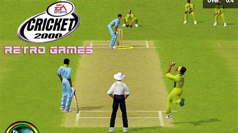 EA Sports Cricket 2000 - Pakistan Vs India - Retro Games W/ Laughing Coyote - YouTube