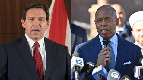 Adams blasts GOP Florida Governor Ron DeSantis during Staten Island ...