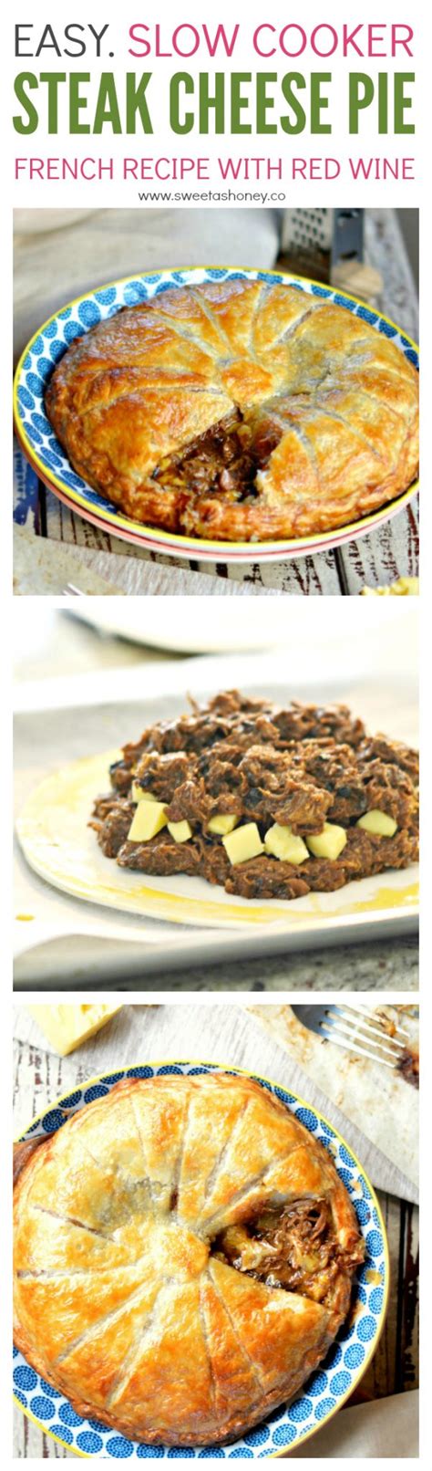 Steak Pie Easy Slow cooker recipe - Sweetashoney