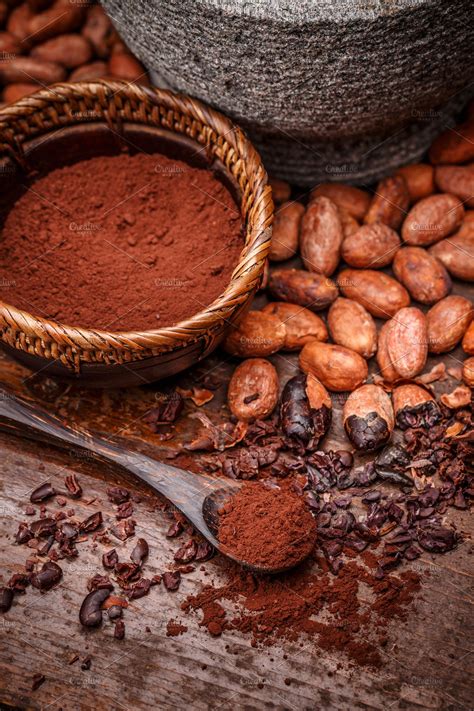 Cacao beans | High-Quality Food Images ~ Creative Market