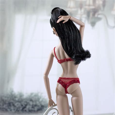 Eugenia ToF and lingerie by ViVeDoll | Lingerie Set RED VELV… | Flickr