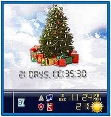 Countdown Clock to Christmas Screensavers - Download-Screensavers.biz