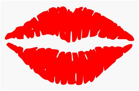 Lips Transparent Png - Red Lips Clip Art, Png Download , Transparent ...