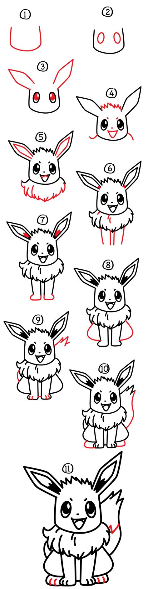 How To Draw Eevee Art For Kids Hub