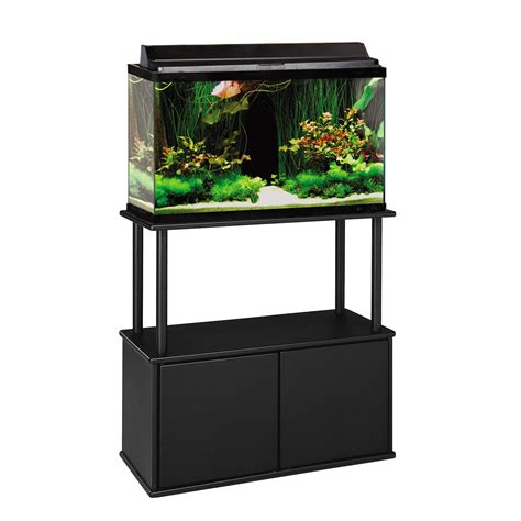 Aquatic Fundamentals 20 and 29 Gallon Aquarium Stand with Storage | Petco