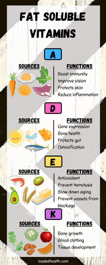 Why The Fat Soluble Vitamins Are Good For Health? | Loaded Health