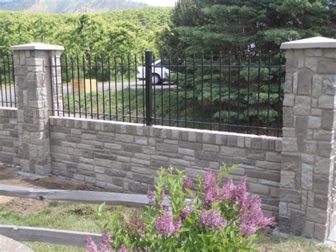 Mounting Wrought Iron Fence on Top of Concrete Surface or Wall – Iron Fence Shop Blog