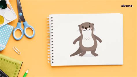 How to Draw a Sea Otter? - Step by Step Drawing Guide for Kids