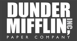 Dunder Mifflin Logo PNG Vector (EPS) Free Download